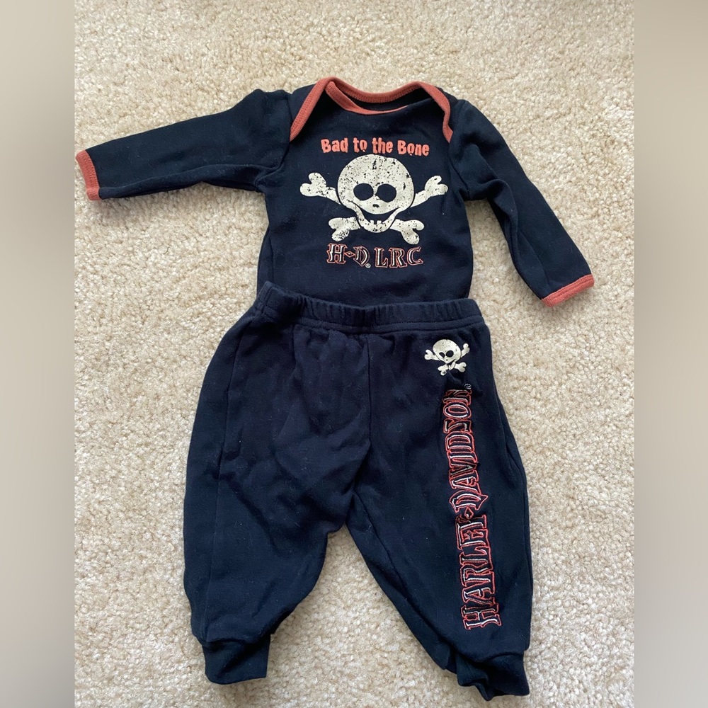 Harley Davidson Little rebel club outfit